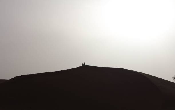 istock Natural landscape of a desert dune 1451377881