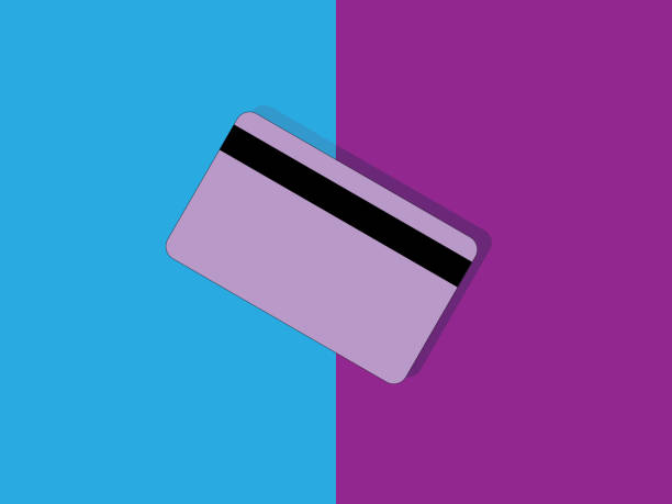 Credit card vector art illustration