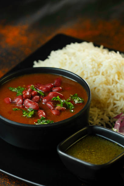 istock Rajma Chawal - an indian food 1451460504
