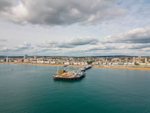 istock Aerial view of the Brighton pier 1451485271