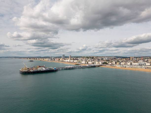 istock Aerial view of the Brighton pier 1451485277