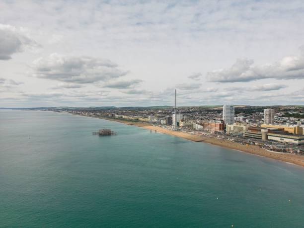 istock Aerial view of the Brighton pier 1451485279