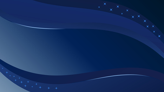 Deep blue gradient background with curved lines and premium look. Great for presentations, brochures, banners, stationery, digital ads, social media and more.