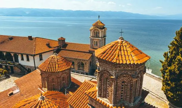 Aerial view ov Monastery