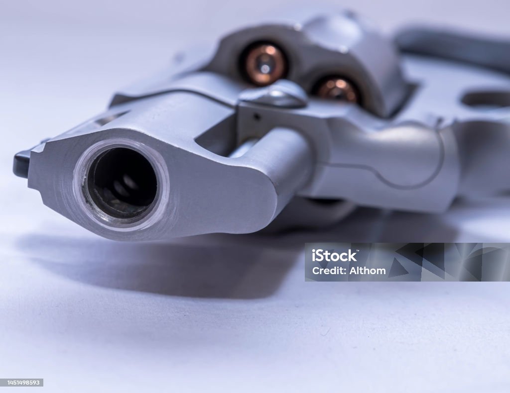 A 454 Casull Revolver Laying On Its Side Stock Photo Download Image a-454-casull-revolver-laying-on-its-side-stock-photo-download-image