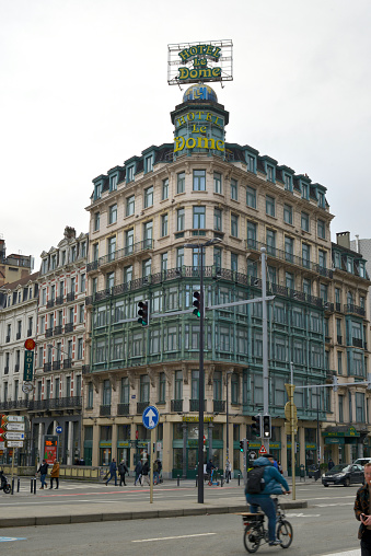 Brussels, Belgium - December 22, 2022: hotel 