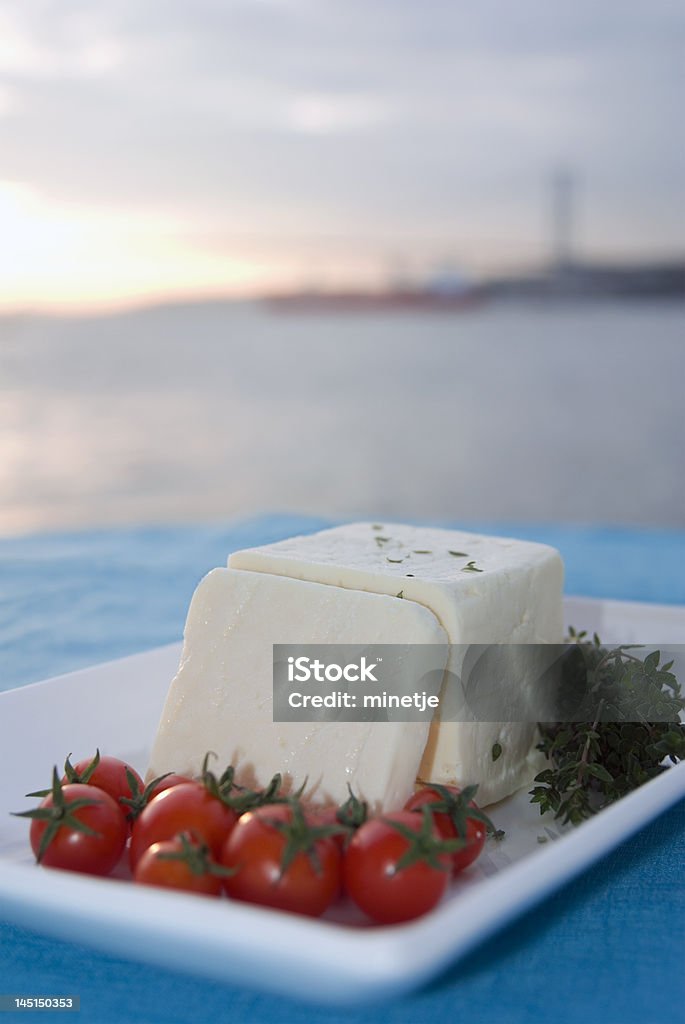 Weißer Käse - Lizenzfrei Blau Stock-Foto