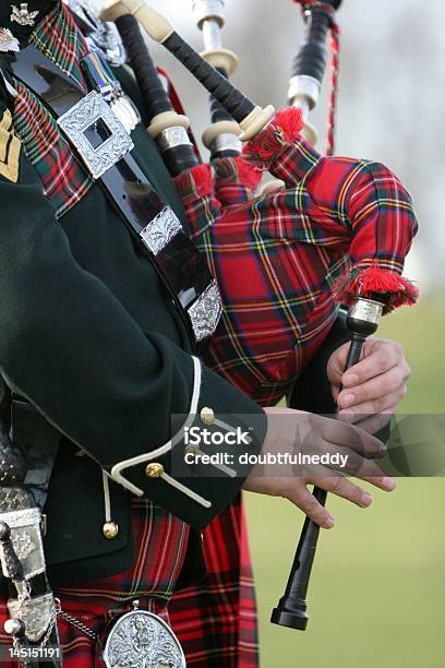 Scottish Saco Piper - Fotografias de stock e mais imagens de Gaita de Foles - Gaita de Foles, Escócia, Cultura Escocesa