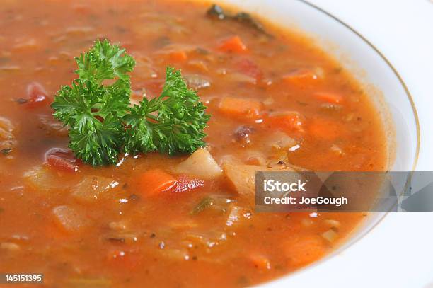 Минестроне Суп — стоковые фотографии и другие картинки Вегетарианское питание - Вегетарианское питание, Горизонтальный, Готовить