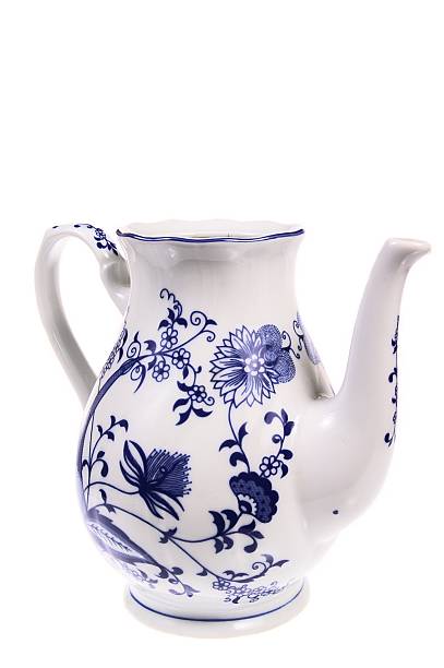 istock White flowers decorated jug 145152235