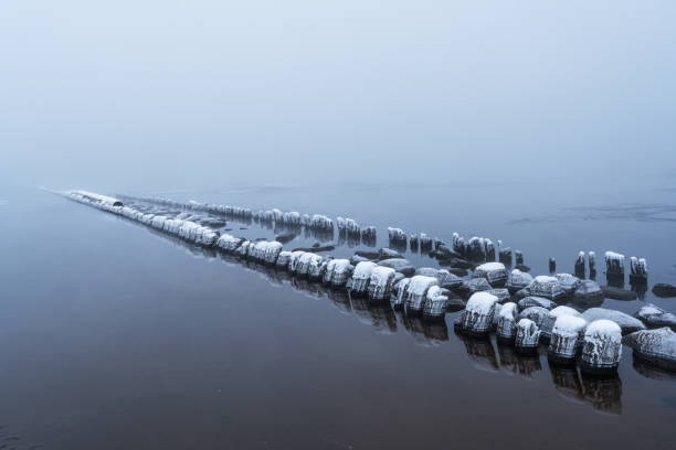 istock Kipsala Island beach on a winter morning 1451524200