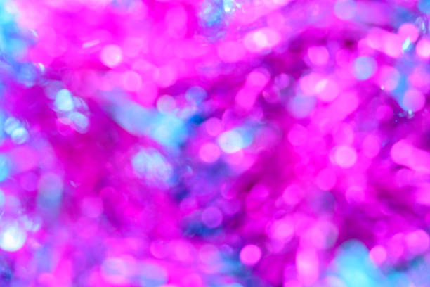 istock Blue and magenta christmas abstract sequins 1451524373