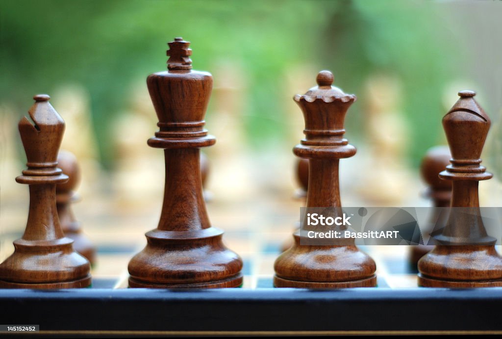 Power Powerful chess peices Activity Stock Photo