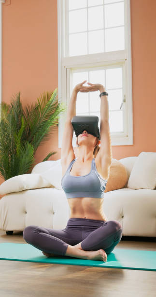 istock woman doing yoga 1451528493