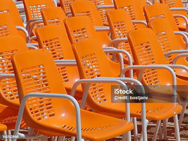 Waiting For Audience Stock Photo - Download Image Now - Arts Culture and Entertainment, Chair, Group Of People