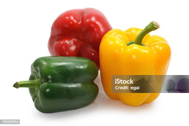 Paprika Stock Photo - Download Image Now - Bell Pepper, Clipping Path, Collection