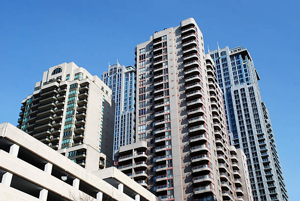 istock Highrise apartment buildings 145152974