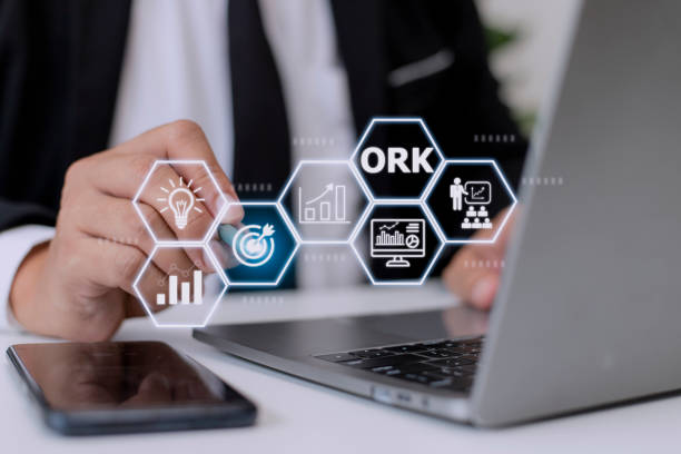 istock Objectives and Key Results OKR. Methods for project management 1451537118