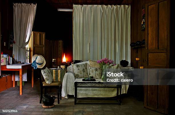 Living Room Stock Photo - Download Image Now - Antique, Aura, Comfortable