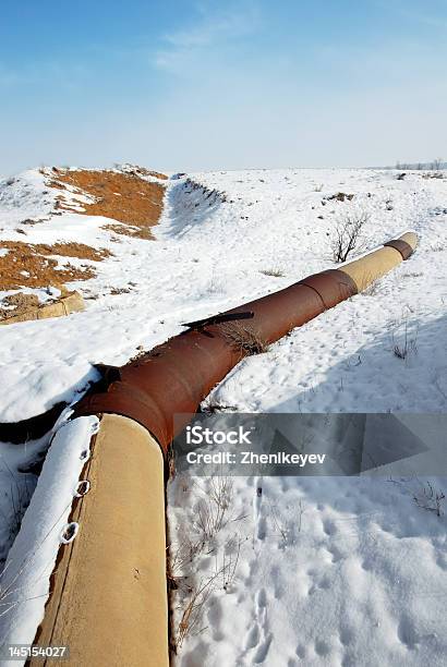 Pipeline - Fotografie stock e altre immagini di Ambientazione esterna - Ambientazione esterna, Ambiente, Arrugginito