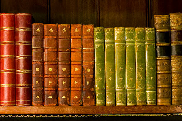 Old books stock photo