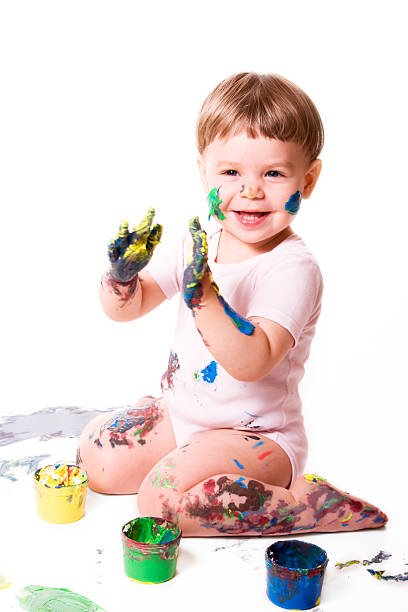 Happy Girl Painting