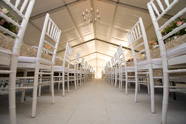 This was a massive tent used for a wedding. The wide angle worked well here...