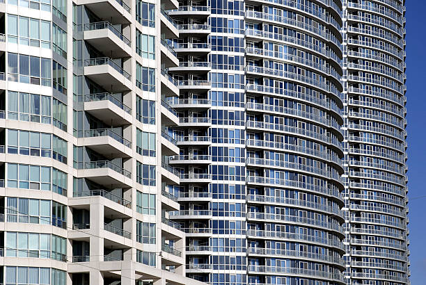 istock Close up of balconies 145156305