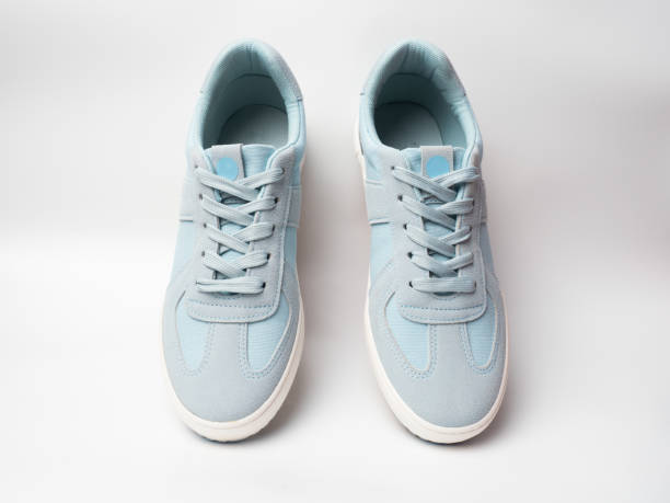istock picture of blue canvas sneaker 1451566782