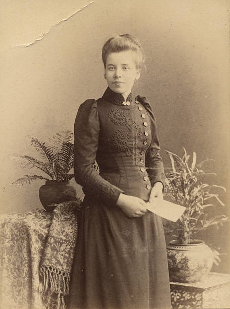 Victorian Lady Portrait No.10 stock photo