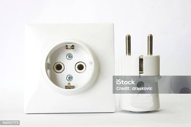 Power Plug Stock Photo - Download Image Now - Box - Container, Cable, Container