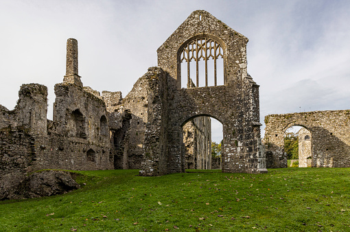 Lamphey Bishop's Palace or Lamphey Palace is a ruined medieval building complex in Lamphey, Pembrokeshire, Wales, UK.