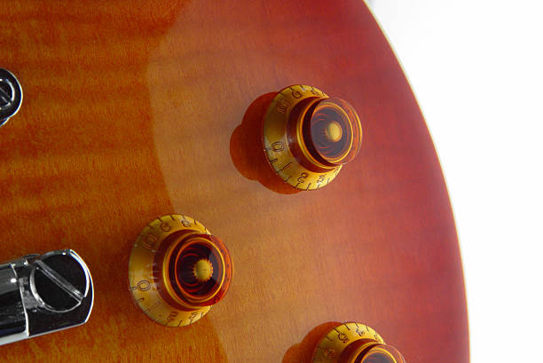 「ポール・エレクトリック・ギター - ミュージシャン ボブ・マーリー 写真 ストックフォトと画像
