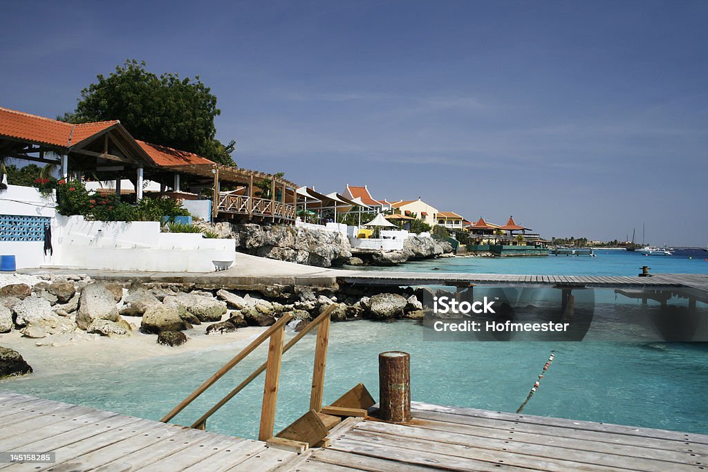 Complejo turístico en el Caribe - Foto de stock de Bonaire libre de derechos
