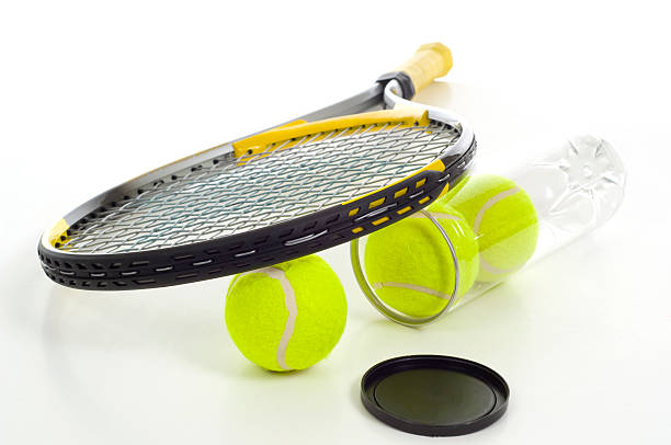 istock Tennis Balls and Racket 145158499