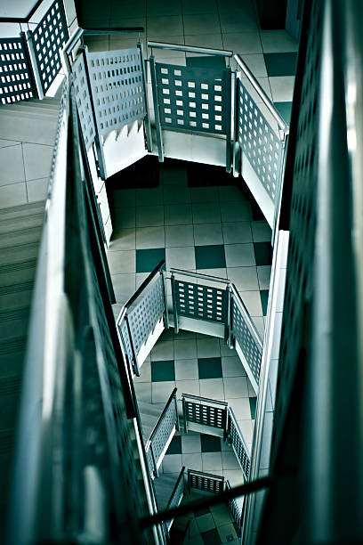 fourth floor in a flat stock photo