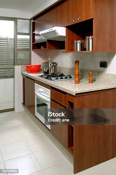 Kitchen Stock Photo - Download Image Now - Apartment, Architecture, Cabinet