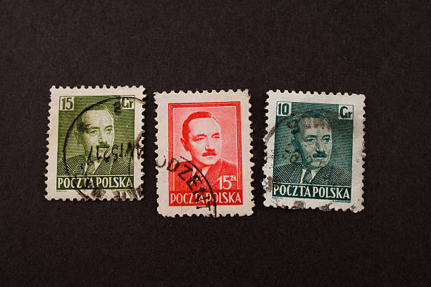 istock very old Polish stamps 145159252