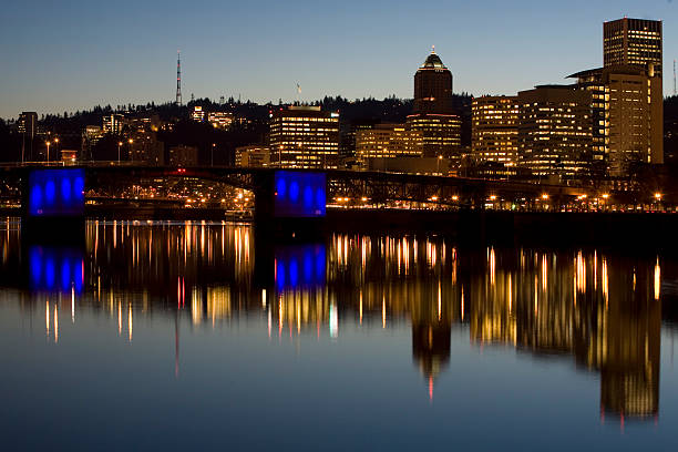 istock Portland Oregon Morrison bridge 145159496