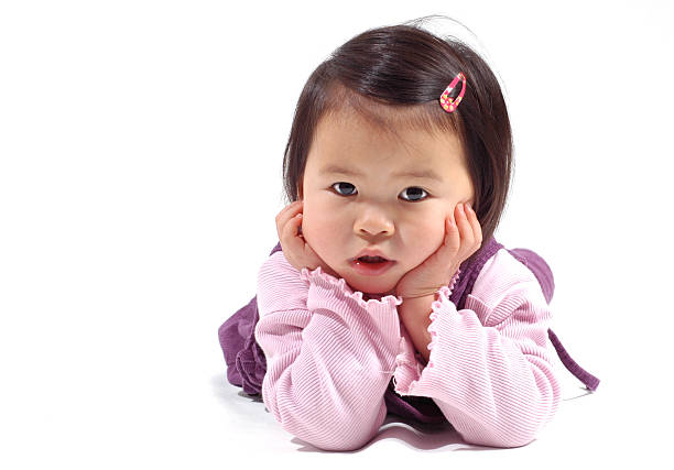 Cute Asian baby