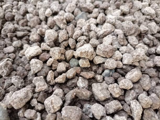 Close up Stone Stone of small stones on the road schist stock pictures, royalty-free photos & images
