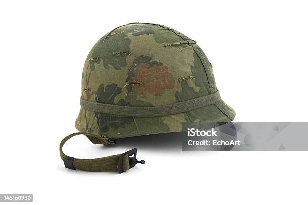 Сша И Армии Шлемвьетнам Эра — стоковые фотографии и другие картинки Армейский шлем - Армейский шлем, Каска, Профессиональный шлем