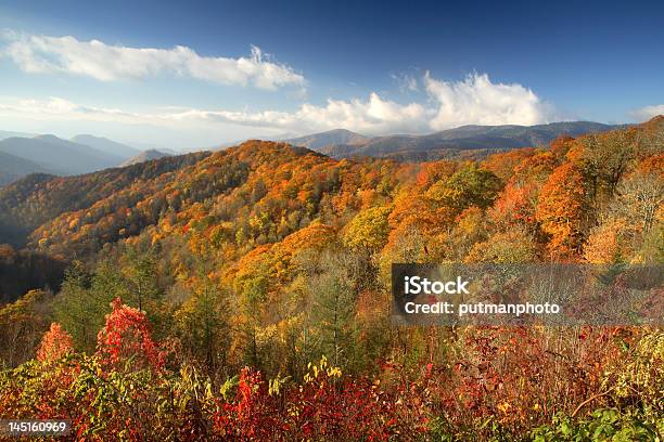 Осень В Smokies — стоковые фотографии и другие картинки Горизонтальный - Горизонтальный, Ландшафт, Осень