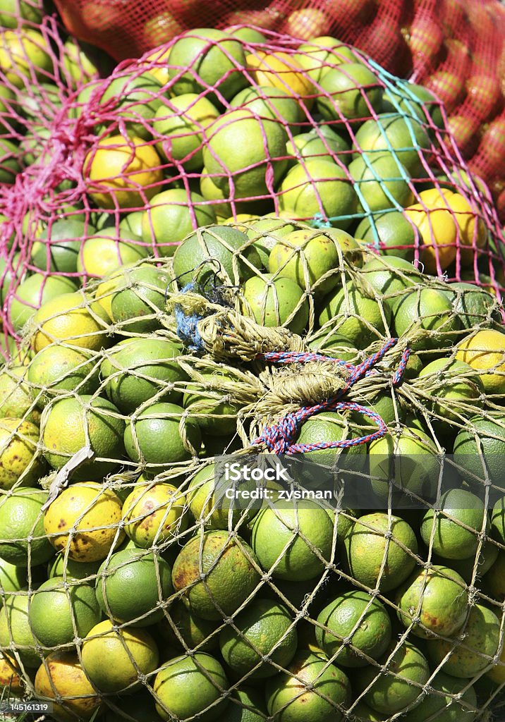 Verde naranjas - Foto de stock de Alimento libre de derechos