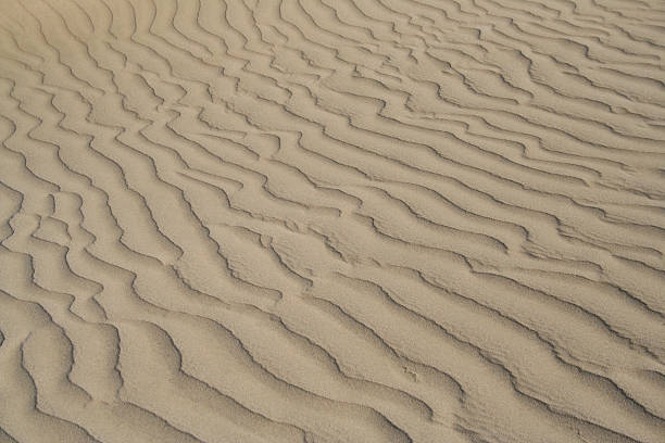 Sand pattern stock photo