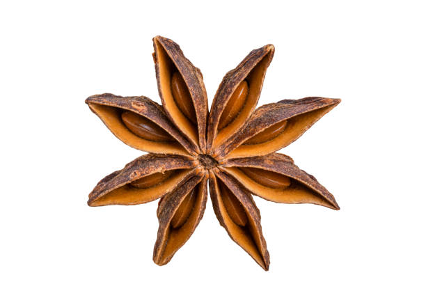 istock star anise close-up on a white background 1451614918