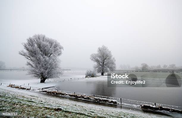 Foto de Paisagem De Inverno e mais fotos de stock de Ajardinado - Ajardinado, Beleza, Beleza natural - Natureza