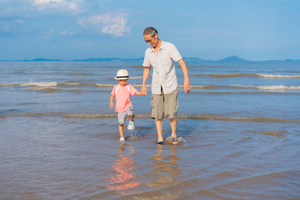 istock Grandpa and grandson 1451620540