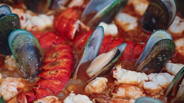 Seafood Paella finished