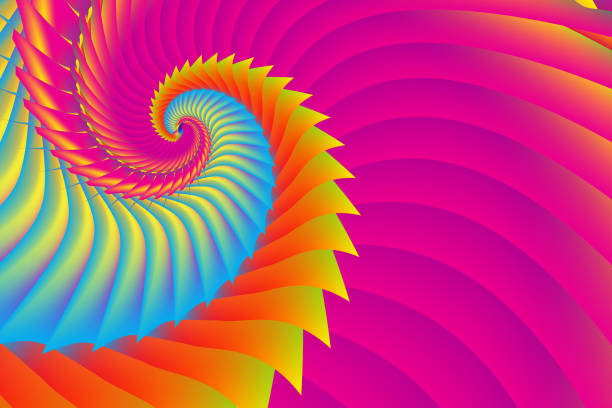 istock golden ratio with colorful gradations with Abstract concept 1451669164
